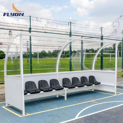 Good price Portable Bench Shelter High Durability Customization Options For Logo / Team Name online
