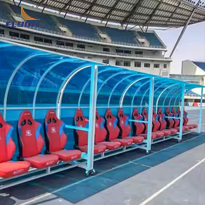 Good price Football Club Portable Bench Shelter With Non Slip Surface 5 Years Warrenty online