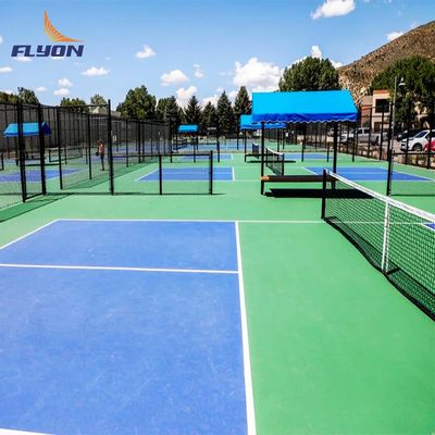 60*30ft Pickleball Court Mat with 2mm High Quality PVC Base Layer and 2 Years Warranty