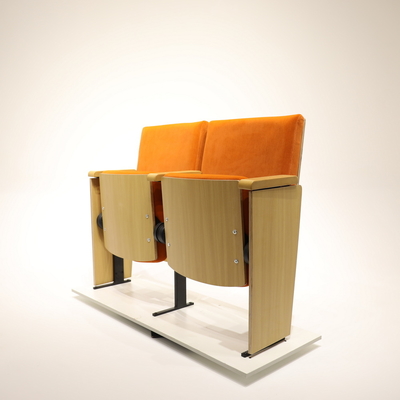 Commercial Durable Modern Home Theater Seating With Mental Legs