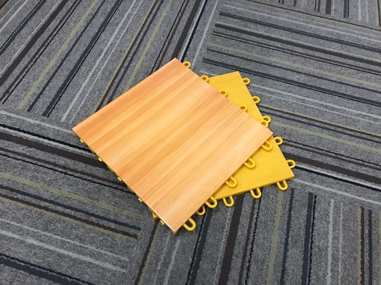 Good price High Impact Polypropylene Sports Flooring Wooden Tiles for Indoor and Outdoor Courts online