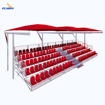 Modular Folding Stadium Seat with Metal Frame and Shelter
