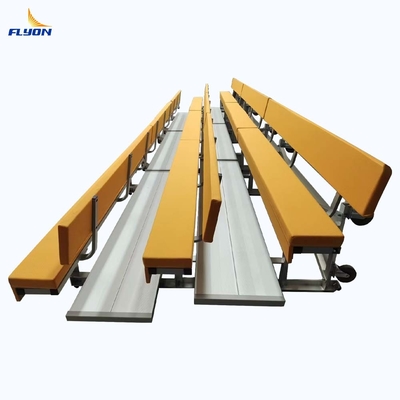 Aluminium Seating System, Stadium New Soft Seats Steel Frame Metal Bleacher