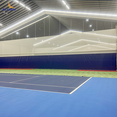 Gym Divider Curtains and Netting Grand Slam Safety Environmental Friendly