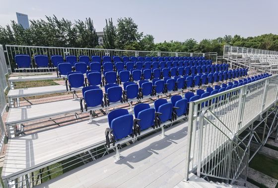 Good price 3 Rows Removable School Scaffold Aluminum Chair Bleacher Sport Seating online