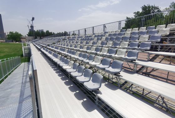 Good price Outdoor Metal Grandstand Temporary Grandstand Scaffolding Bleacher Football Stadium online