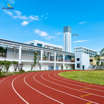 Good price Full Pour System Rubber Athletic Track For Stadium Jogging Park online