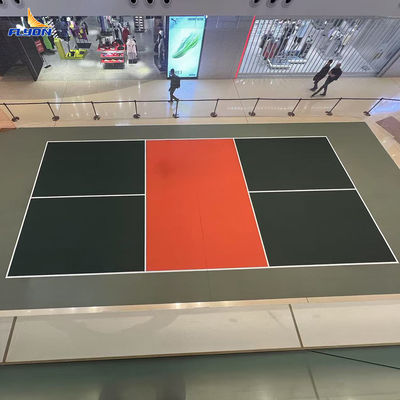 Good price Anti Slip UV Protected Pickleball Court Mat With Acrylic Coating And Crystal Sand online