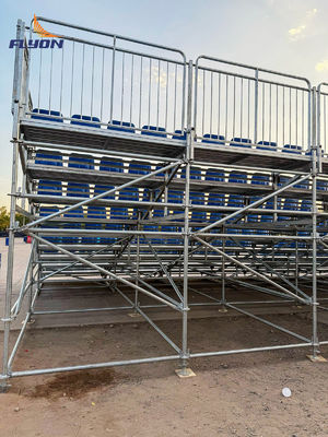 Good price Customized Size Aluminum Grandstand with 2 Years Warranty and CE ISO9001 ISO14001 ISO45001 TUV SGS Certified online