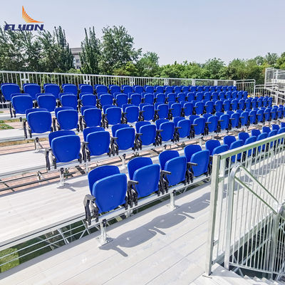 Good price Customized Size Aluminum Bleacher with PP/HDPE Material for Easy Installation and Disassembly in Stadium Seating online