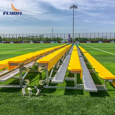 Good price Temporary Outdoor Aluminum Bleachers with Plastic Seats Easy to Install and Disassemble in 2250*1346*576mm Size and Customizable Colors online