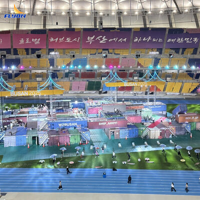 Good price Customized Color High Impact Resistance Interlocking Portable Event Flooring for Turf Protection online