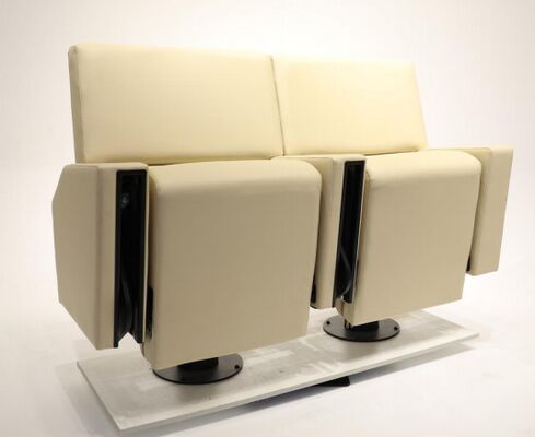Good price Ergonomic Luxury Comfortable Auditorium Seating With Aisle Panels For Auditoriums And Cinemas online