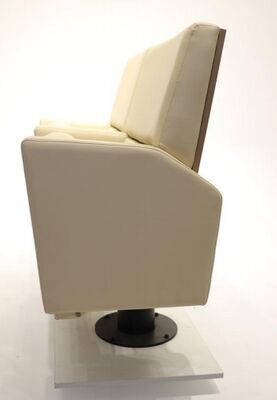 Good price Commercial Durable Modern Theater Seating EN1021 Fire Rating Fully Upholstered For Cinemas online