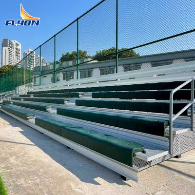 Good price EN 12727 Outdoor Aluminum Bleachers BS 5852 Fire Resistance For Stadium Seating online