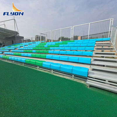 Sports Venues Outdoor Metal Bleachers Aluminum Alloy