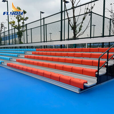 Good price PP/HDPE Plastic Seats Demountable Metal Bleacher for Football Stadium Seating and Grandstand Seating with Customized Size online