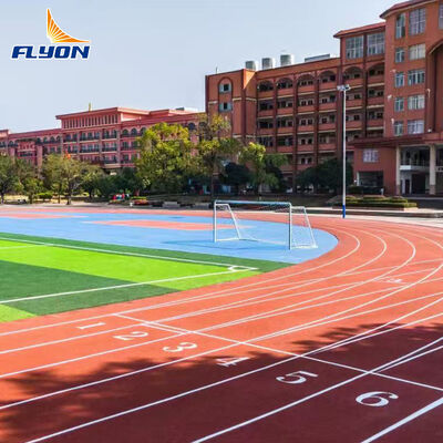 13mm Rubber Running Track For Indoor Playground School Sports Fields