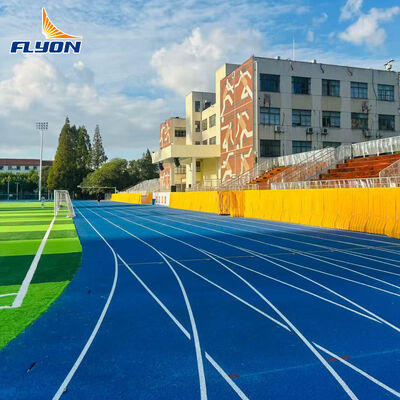 Good price Anti UV IAAF Certified Full Pour System Athletic Race Track Customized Thickness for Sports Ground online