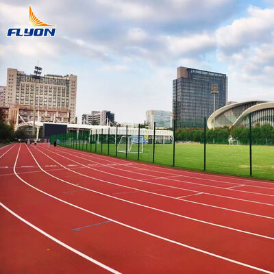 IAAF Approved Rubber Grass Running Track 9-15mm Thickness