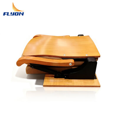 Durable Soft Padded Retractable Grandstands Adjustable Front Mounted Upholstered Seats for Cinemas Conference Halls & Events