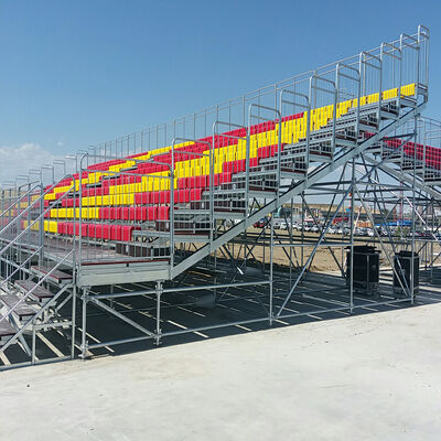 Good price Aluminum Bleachers with Durable Seat - Easy to Install and Disassemble Modular Stadium Seating online
