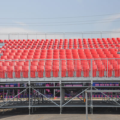 Good price Temporary Aluminum Bleachers with 5 Years Warranty for Easy Installation and Modular Assembly online