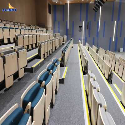 Good price Customized Size Retractable Bleacher Seating with Integrated Writing Board and 5-Year Warranty online