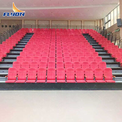 Good price Durable Rust-Resistant Adjustable Retractable Bleacher Seating for Multi-Purpose Sports Venues online
