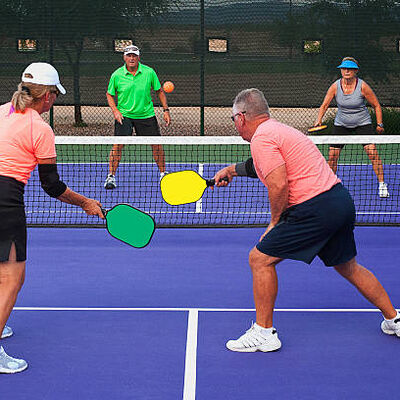 Good price Portable Anti-Slip Durable Pickleball Court Mat and Roll for Professional Play online