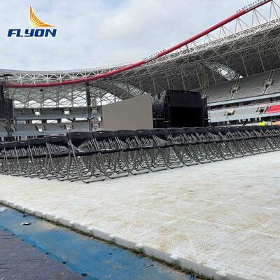 Good price 50x50x5cm Heavy Duty Interlocking Floor Panels with 200tons/sqm Load Capacity and 5-Year Warranty for Grass Protection Decking online