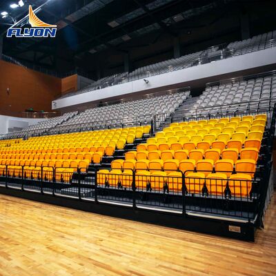 Good price Durable Waterproof Customizable Color Retractable Bleacher Seating for Indoor Fitness Centers online