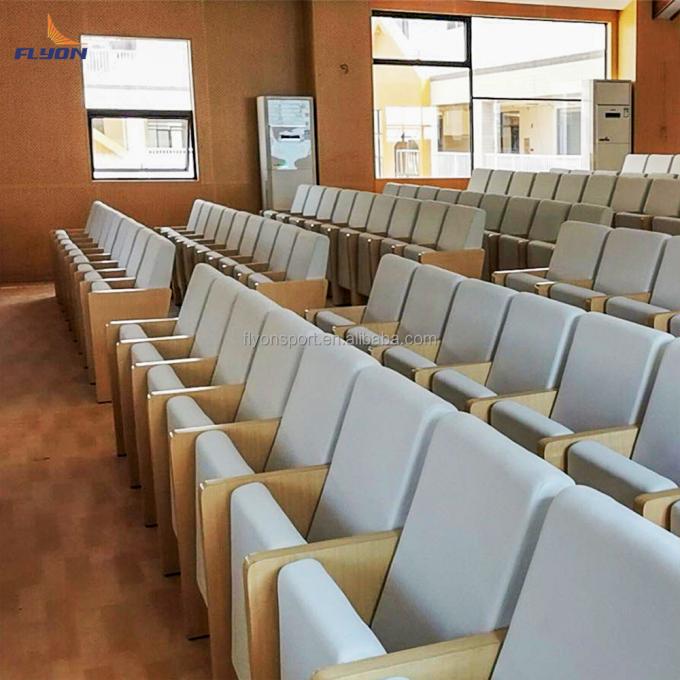 Comfortable Fabric Modern Theater Seating For School Auditorium Or Cinema 3