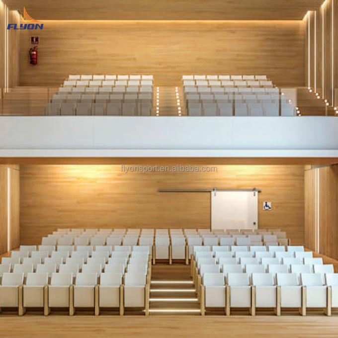 Comfortable Fabric Modern Theater Seating For School Auditorium Or Cinema 5