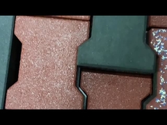 Eco Friendly Recycled Rubber Floor Tiles With Anti Aging Wear Resistance Surface