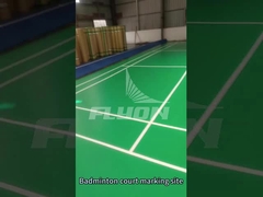 Smooth Or Textured ITF Standard Polyurethane Resin PU Sports Flooring